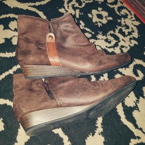 Bare Traps Wedge Bootie